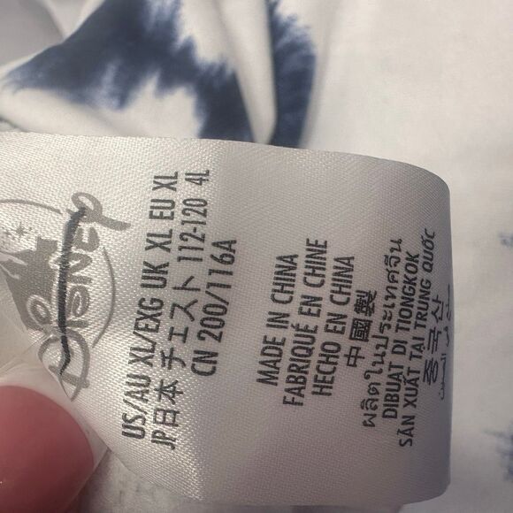 Disney parks Disneyland resort blue tie dye Mickey Mouse sweatshirt XL NEW - Picture 9 of 9